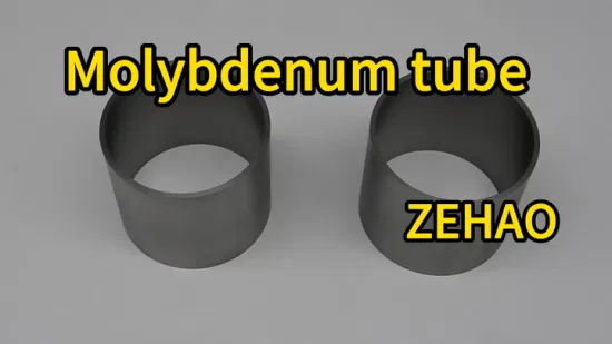 El tubo de molibdeno puro Zehao al 99,95% se utiliza para la metalización