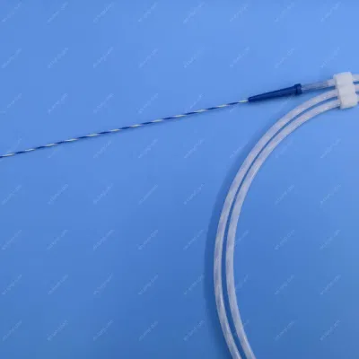 Alambre guía Nitinol Zebra para uso en urología